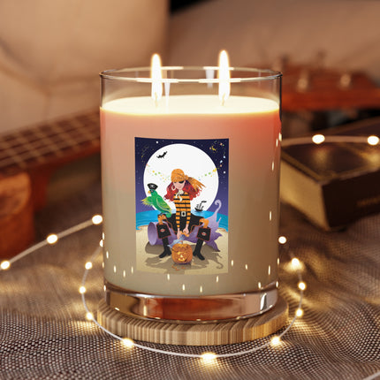 Moonlit Pirate Halloween Scented Candle - Full Glass, 11oz