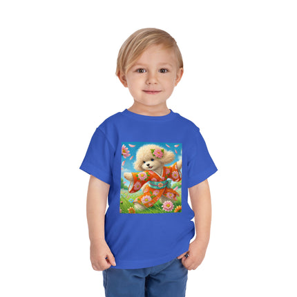 Chrysanthemum Meadow Play Toddler Short Sleeve Tee