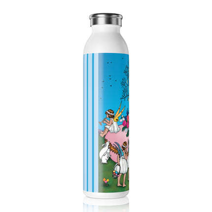 Enchanted Easter Gathering Slim Water Bottle