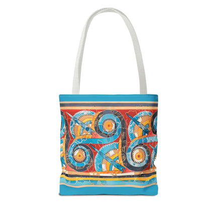 Reproduction of S-Spiral Frieze by Emile Gilliéron Tote Bag (AOP)