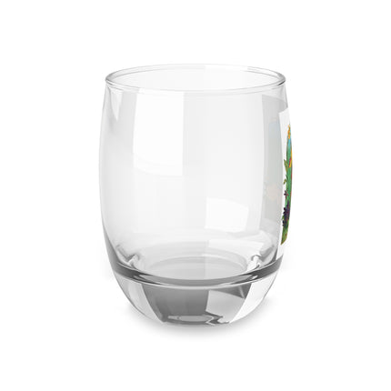 Spring Fairies & Floral Delights Whiskey Glass