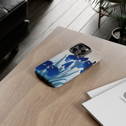 Iris Flowers by Ohara Koson Phone Cases
