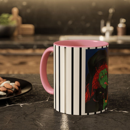 Mirror, Mirror A Witch's Touch Colorful Mugs, (11oz, 15oz)