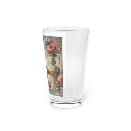 The Ornamental Jester Pint Glass, 16oz