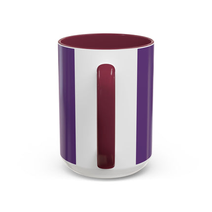🎁✨ The Lavender Christmas Masquerade Colorful Mug – Art Deco Holiday Fantasy