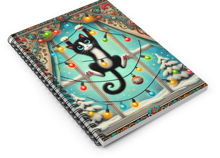Mischief in Tinselland Spiral Notebook - Ruled Line