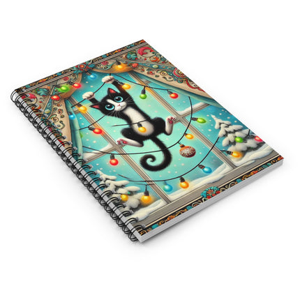 Mischief in Tinselland Spiral Notebook - Ruled Line