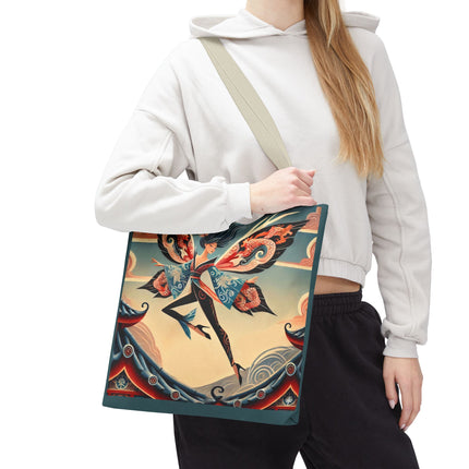 The Dragon Fairy of the Temple Tote Bag – Mythic Grace & Ancient Power