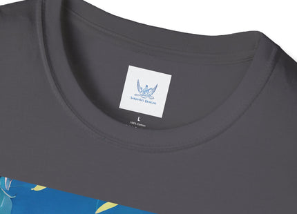 Cyberpunk Frog Softstyle T-Shirt