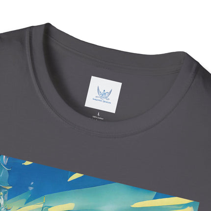 Cyberpunk Frog Softstyle T-Shirt