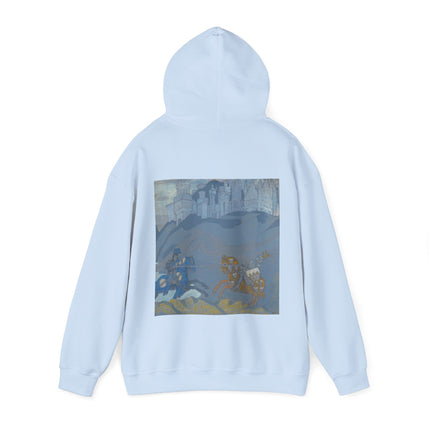 The Duel by Nicholas Roerich Unisex Heavy Blend™ Hooded Sweatshirt