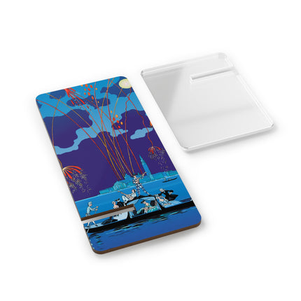 Fireworks in Venice by George Barbier Mobile Display Stand for Smartphones