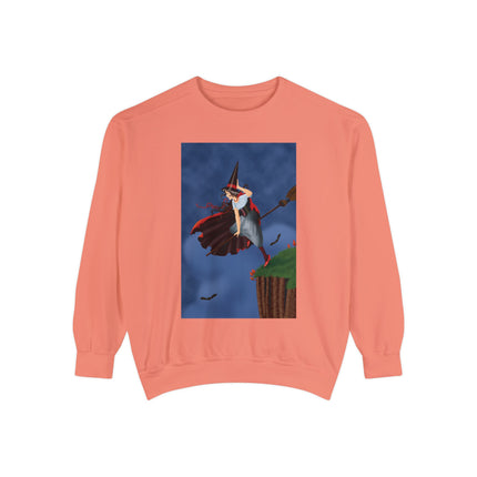 The Enchanted Witch Unisex Garment-Dyed Sweatshirt