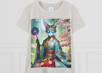 Cyberpunk Geisha Cotton Tee