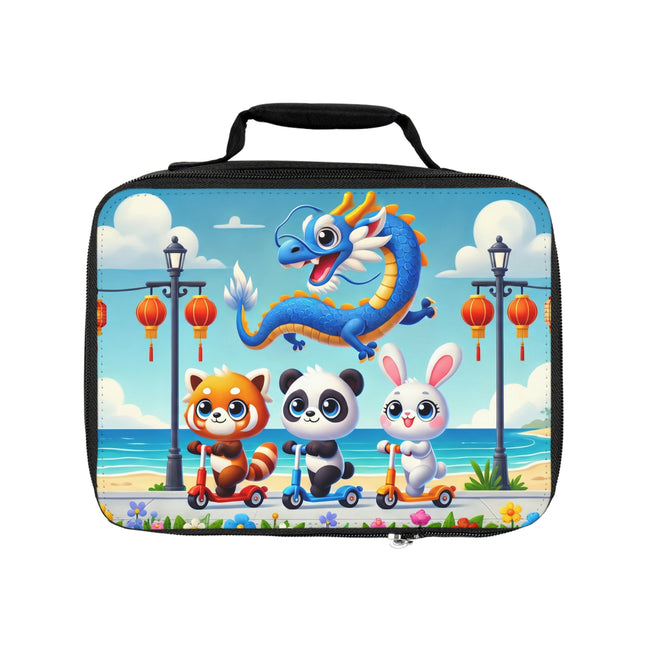 The Seaside Scooter Friends Lunch Bag – Coastal Fun & Playful Adventure