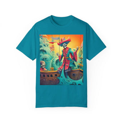 Skeleton Crew of the Misty Seas Unisex Garment-Dyed T-shirt