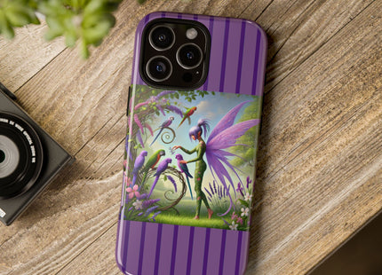 Lavender-Winged Fairy Phone Cases