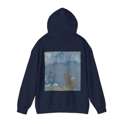 The Duel by Nicholas Roerich Unisex Heavy Blend™ Hooded Sweatshirt