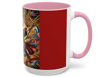 Theatrical Mouse on a Mission Colorful Mugs (11oz, 15oz)