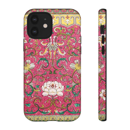 Pink Floral Pattern by Owen Jones Phone Cases
