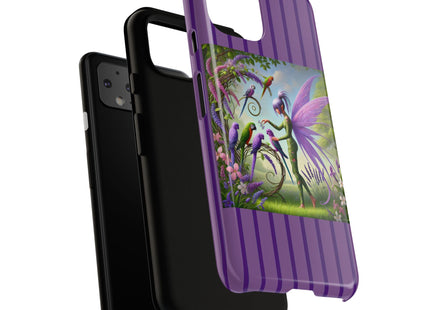 Lavender-Winged Fairy Phone Cases