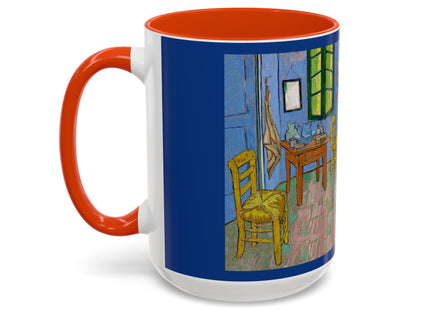 The Bedroom by Vincent van Gogh Colorful Mugs (11oz, 15oz)