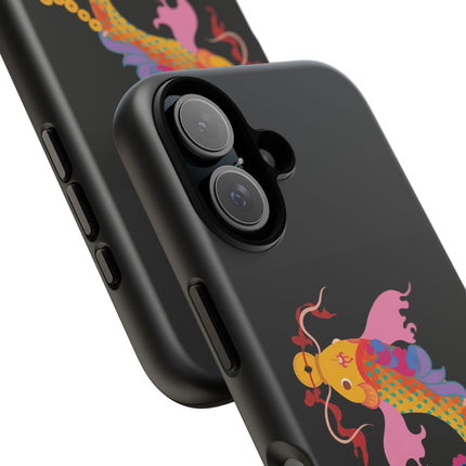 Golden Koi Phone Case – Lucky Swim & Vibrant Fortune