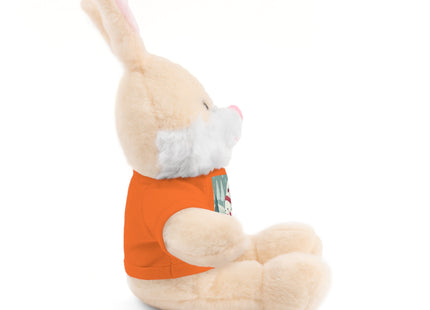 Candy Cane Timekeeper Bunny Stuffed Animals with Tee