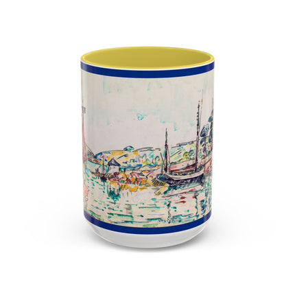 Concarneau by Paul Signac Colorful Mugs (11oz, 15oz)