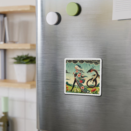 The Dragon Fairy’s Stride Die-Cut Magnets (5 Sizes)