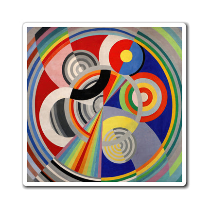 Rythme No. 1 by Robert Delaunay Magnets (3 Sizes)