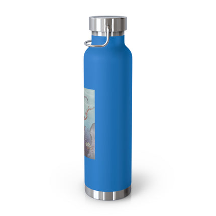 Beautiful Shells by Virginia Frances Sterrett Copper Vacuum Insulated Bottle, 22oz