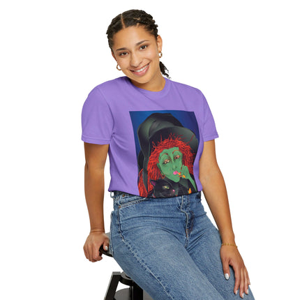 Mirror, Mirror A Witch's Touch Unisex Garment-Dyed T-shirt
