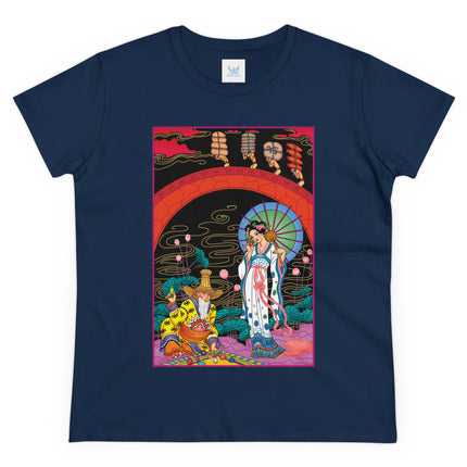 The Romance of Perfume by George Barbier Women's Midweight Cotton Tee