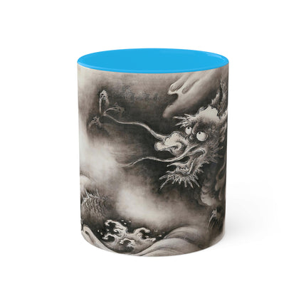 Japanese dragon by Yamada Dōa Colorful Mugs, 11oz