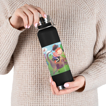 Rip-Roaring Fun Copper Vacuum Insulated Bottle, 22oz