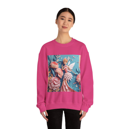 Peony Fairy Unisex Heavy Blend™ Crewneck Sweatshirt