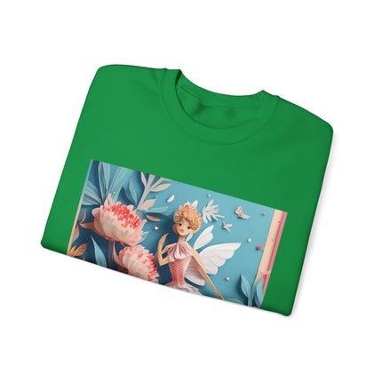 Peony Fairy Unisex Heavy Blend™ Crewneck Sweatshirt