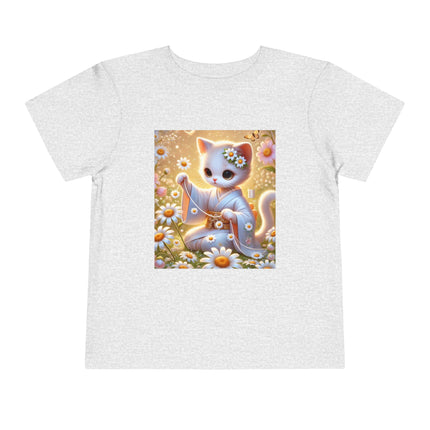 Daisy Chain Whimsy Toddler Short Sleeve Tee