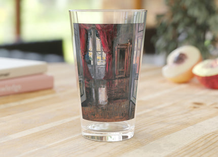 View into Leopold and Marie Czihaczek's Apartment by Egon Schiele Glass, 16oz