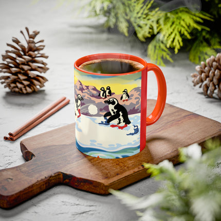 Snowball Shenanigans Colorful Mugs (11oz, 15oz)