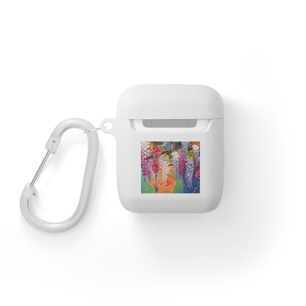 Golden Wisteria Elegance AirPods and AirPods Pro Case