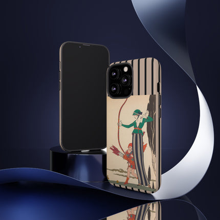 L'Arc Rouge by George Barbier Phone Cases
