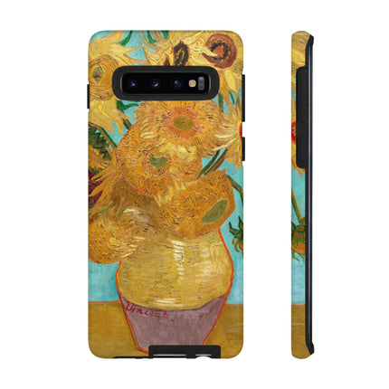 Vase with Twelve Sunflowers by Vincent Van Gogh Phone Cases