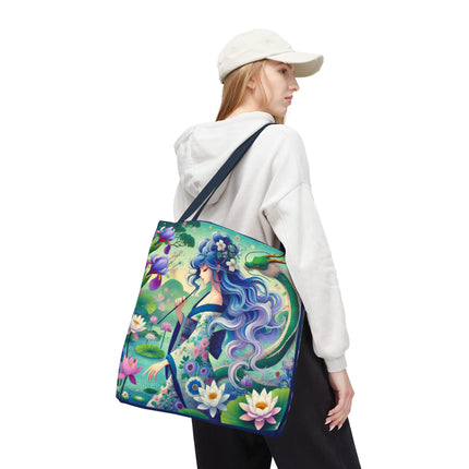Fairy of the Koi Pond Tote Bag – Mystical Harmony & Pond Enchantment