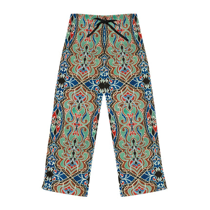 Arabian Ornament by Elizabeth A. Nedwill Women's Pajama Pants (AOP)