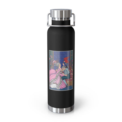 The Jealous Parrot by George Barbier Copper Vacuum Insulated Bottle, 22oz