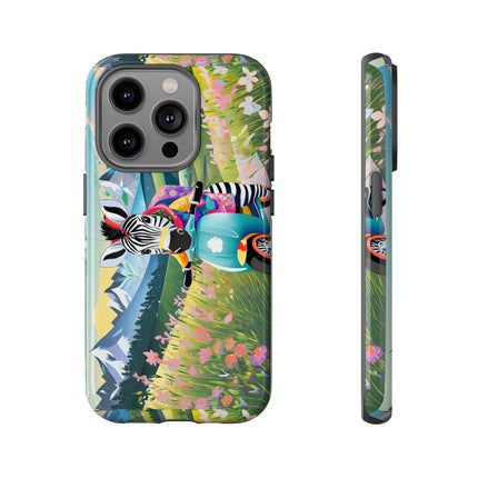 Stripes on Wheels Phone Cases