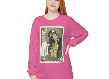 O Maitre el Relicario by Fernand Siméon Garment-dyed Long Sleeve T-Shirt