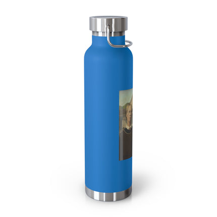American Gothic by Grant Wood Copper Vacuum Insulated Bottle, 22oz